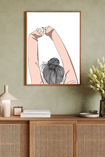 Dekorsiahome Tablou dintr-o bucată cu rama din lemn TK0834