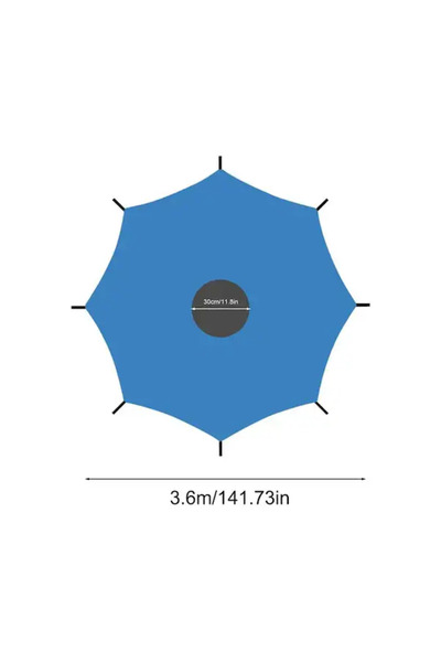 AyShop Çocuk Oyun Park Eğlence Alanı Trambolin Üstü Gölgelik Çadır