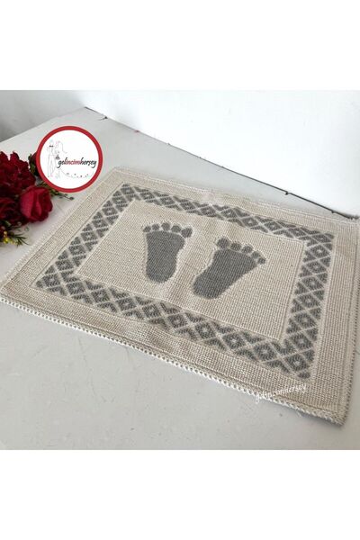 Gelincimherşey Кърпа за баня с изтъкан кант