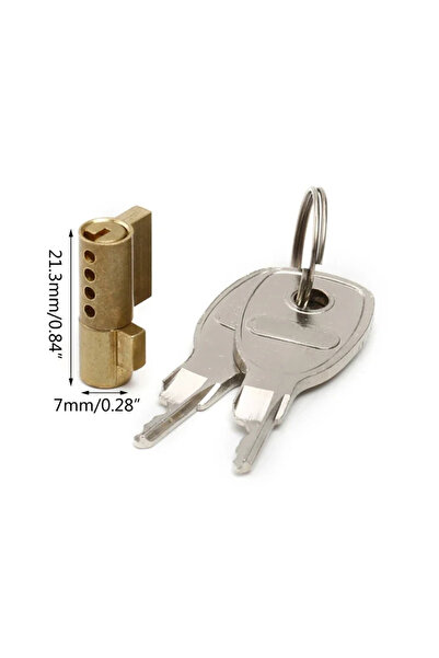 Choice مجموعة واحدة من أقفال وصلة المقطورة المضادة للسرقة مع مفتاحين قابلين ل...