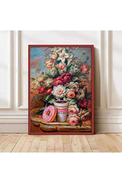 HOMEPACK AHŞAP ÇERÇEVELİ TABLO ÇERÇEVELİ POSTER SANATSAL DUVAR DEKORU TK/1482