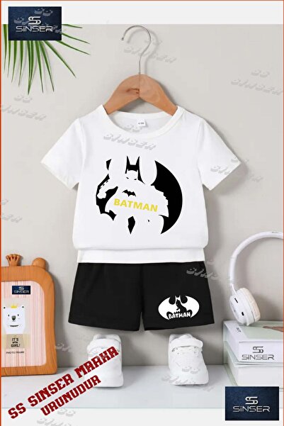SS SİNSER Tricou cu gât rotund cu imprimeu special „BATMAN SHADOW PRINT” pent...