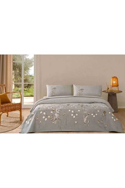 Özdilek Single Ranforce Pique Set Lunaria Gray