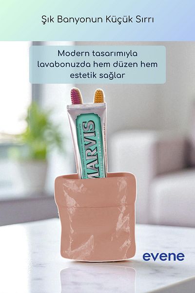 Evene Θήκη οδοντόβουρτσας Βάση οδοντόβουρτσας Βάση οδοντόβουρτσας Salmon Color Model 80