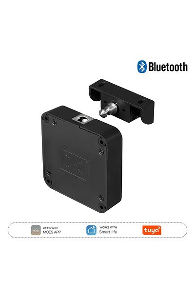MOES Smart Cabinet Lock Bluetooth Smart Cabinet Door Lock Tuya Keyless IC Card Unlock Door Locker Fu
