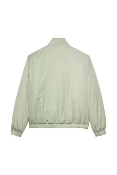 Tommy Hilfiger Erkek Dik Yaka Dolgulu Mont - Açık Yeşil