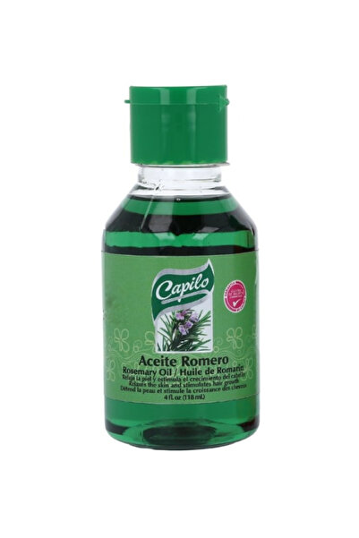 Capilo زيت إكليل الجبل العضوي لنمو الشعر - يقوي الشعر ويهدئ فروة الرأس الجافة...