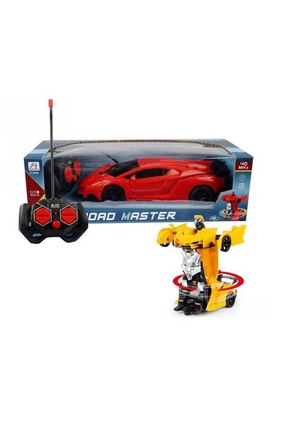 divendi-ro Mașină robot cu telecomandă, pentru copii de 3 ani+, 40Hz, scară 1...