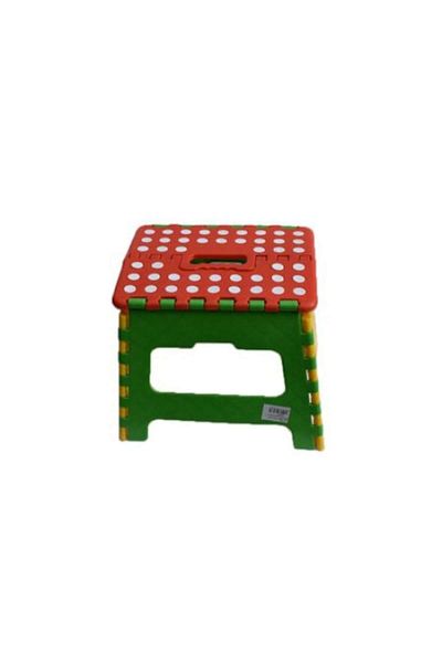 OEM Taburet copii, Castrasely, Verde-Rosu
