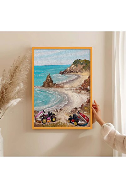 HOMEPACK TABLO CU CADRU DE LEMN POSTER CU CADRU DECOR ARTISTIC DE PERETE TK/1479