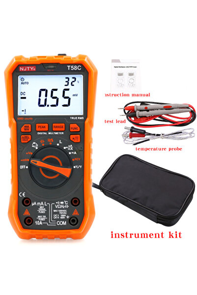 Choice مقياس متعدد الوظائف LCR T58C مقياس متعدد الوظائف LCR رقمي مع حماية من ...