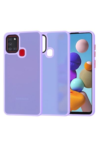 Rao Husa compatibila cu Samsung Galaxy A21s, Grip, HaloFrost Series, M17, Premium Lexgard, Light Mov