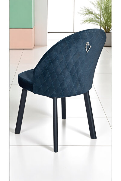 Kaktüs Avm 2 Adet Ritim Sandalye Metal Ayaklı Lüks