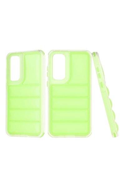 Rao Husa compatibila cu Samsung Galaxy A55 5G, Protection, Wave Shield, D45, Plastic, Intense Green