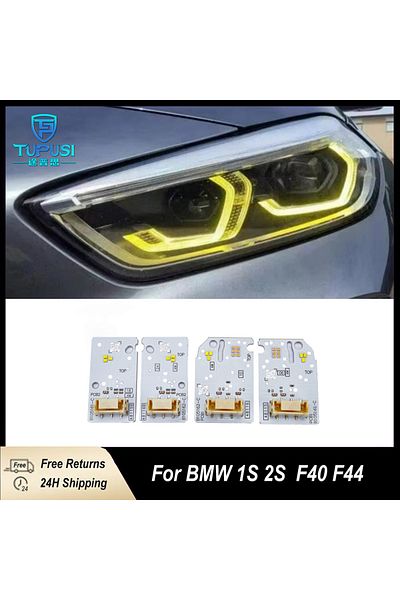 Choice YELLOW For BMW 1' F40 F44 118i 2' 228IX M235IX LED Headllight RGB DRL Module 63119448115 9448115 Tur