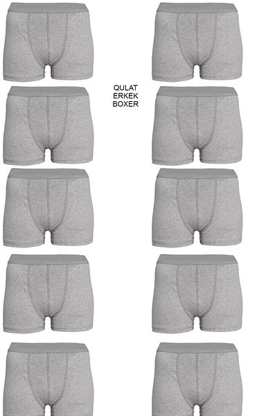QULAT 10 Pack Men's Lycra Boxer Shorts Same Day Shipping Available