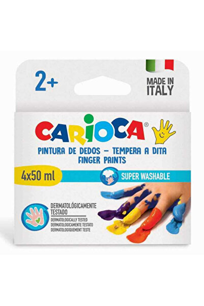 CARIOCA Baby Parmak Boyası 4 Renk 50ml 43173