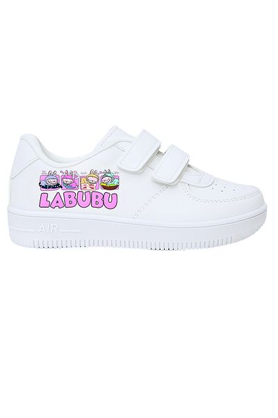 MECH BUTİK Pantofi sport pentru fete cu velcro imprimat Labubu