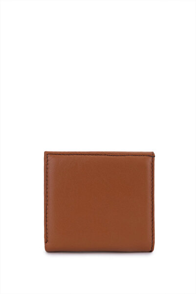 Tamer Tanca Unisex Genuine Leather Tan Wallet Wallet