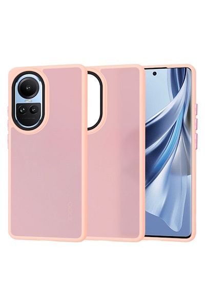 Rao Husă de telefon compatibilă cu Oppo Reno10/Reno10 Pro, protecție, seria HaloFrost, M50, Premium Le