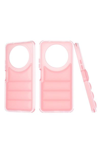 Rao Husa compatibila cu Xiaomi Redmi A3, Protection, Wave Shield, Q33, Plastic, Pinky