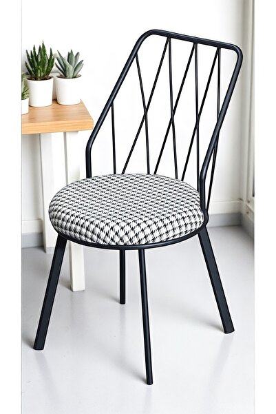 Kaktüs Avm Yıldız pro metal-demir sandalye kazayağı Kumaş