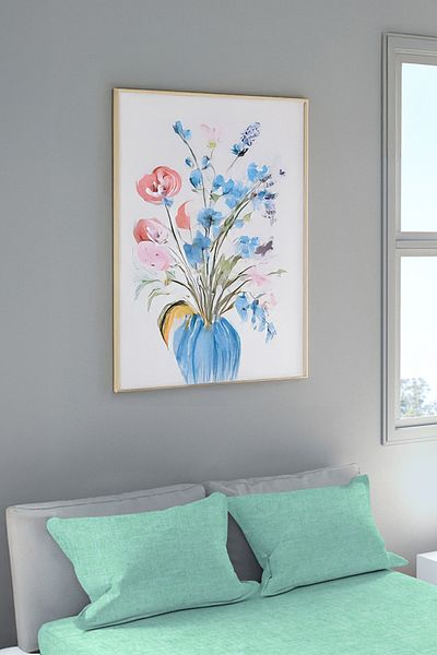 Arte Cotone Mint Green Cotton Premium 2-Piece Pillow Case 50X70 cm