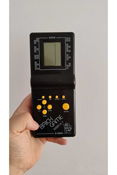 FAMEMUS ACCESSORY Retro Brick Game 9999 in 1 El Konsolu – Nostaljik Elektroni...