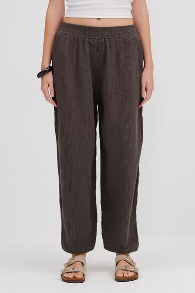 Addax Pantaloni de jogger cu talie elastică PN2437