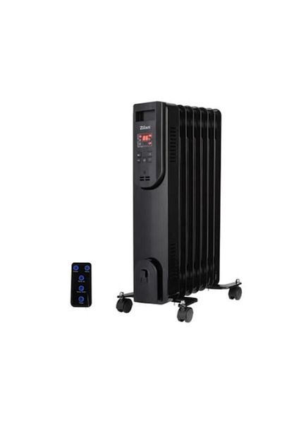 Zilan Calorifer electric cu telecomandă și temporizator, 9 elemente, putere 2000W
