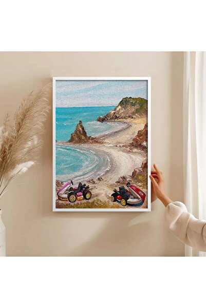 HOMEPACK TABLO CU CADRU DE LEMN POSTER CU CADRU DECOR ARTISTIC DE PERETE TK/1479