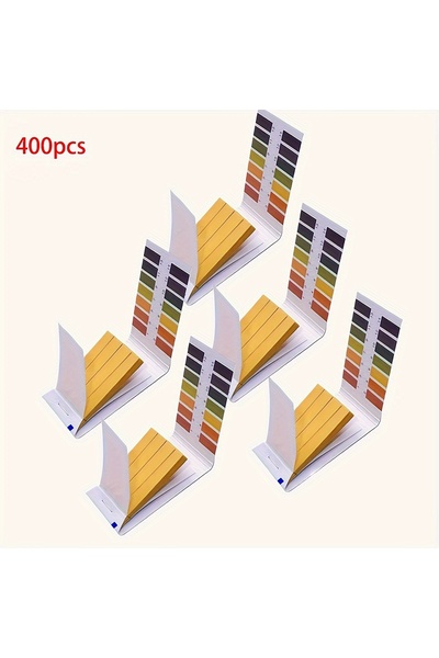 Choice1 مجموعة من 5 قطع - 400 قطعة، 80 شريطًا/عبوة، شرائط اختبار درجة الحموضة...
