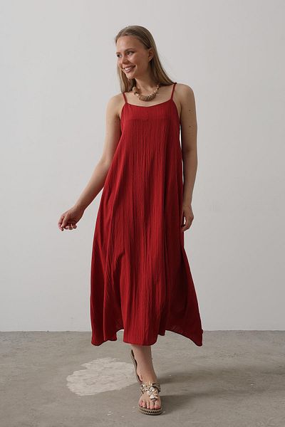 VAGGON Strappy Long Bell Dress