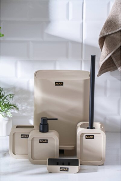 ACAR Acrylic Bnyo Set 5 Pcs Mink