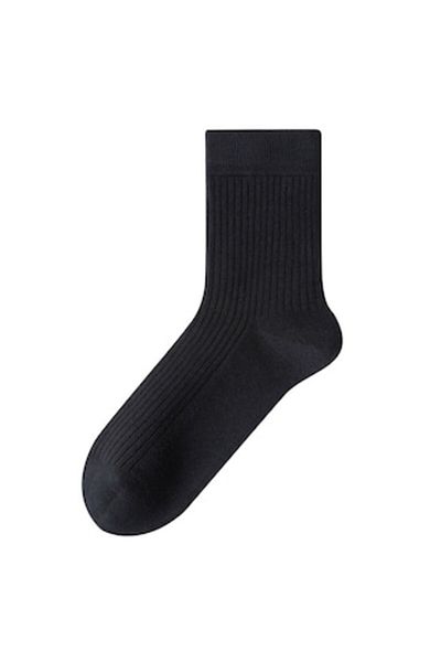OEM Men's socks, long, cotton, anti-odor, 40-44 EU, black