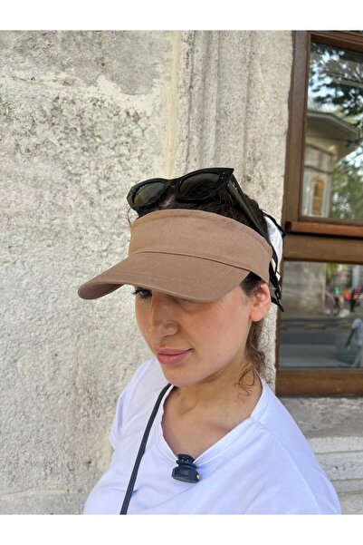 ZEYZEYBUTİK GÜNEŞLİK BEZ KORUYUCU VİZON ŞAPKA