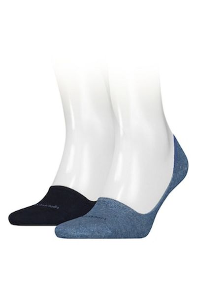 Calvin Klein , Set of ankle socks - 2 pairs, Blue, 39-42