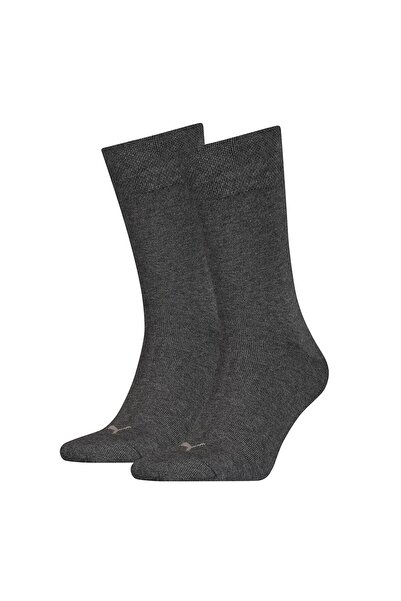 Puma - Set of long socks - 2 pairs, Dark Gray, 47-49