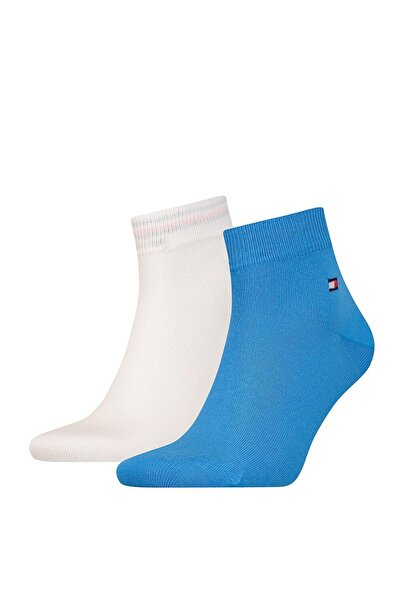 Tommy Hilfiger , Set of short socks - 2 pairs, White, Blue, 43-46