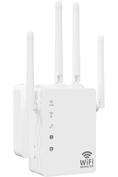 LittleDomi Amplificator Semnal Wireless, LittleDomi, Trasnfer pana la 1200Mbps, Dual-Band 2.4G-5G, Conexiune
