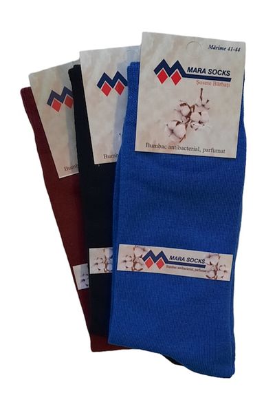 Mara Socks Set 6 perechi șosete lungi, bărbați, bumbac, multicolor B, 41-44EU