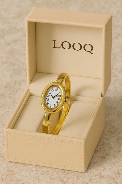 LOOQ نموذج الكف بارز الأرقام الرومانية