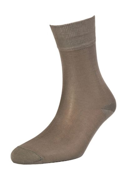 MONDEX Șosete elegante din bumbac mercerizat pentru bărbați, Mondex, gri, 41-43