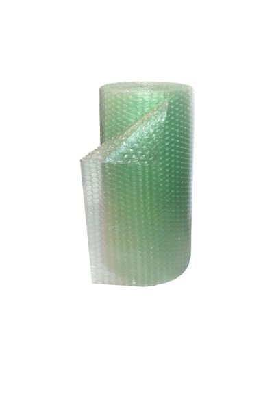 SDX Market Folie cu bule mare 6 m x 60 cm, verde transparent, pentru ambalare