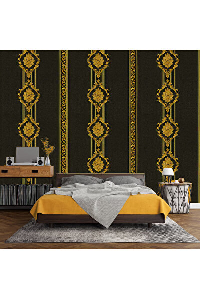 YALLA HomeGym Modern PVC Wallpaper 1 Roll For Living Room Bedroom Decor, 0.53m X 9.5m (511005)