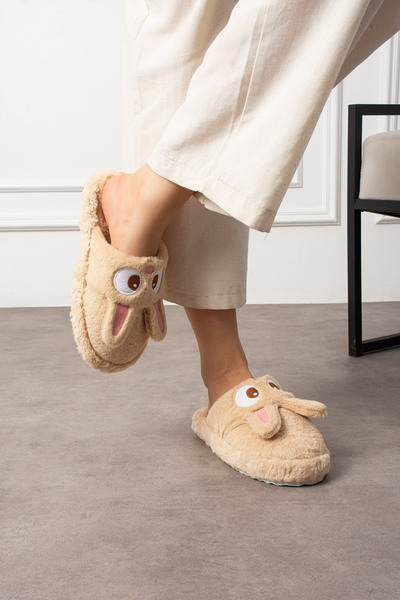 StWenn Γυναικείες παντόφλες σπιτιών Μαλακή βελούδινη αντιολισθητική σόλα