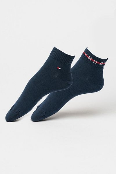 Tommy Hilfiger , Set of Ankle Socks - 2 Pairs, Navy Blue, Size 39-42