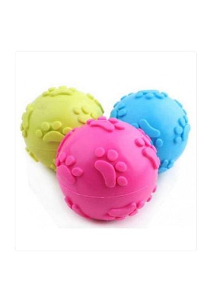 Tahtakale Dünyası Paw Pattern Dog Warming Ball Dog Play Ball in Different Colors
