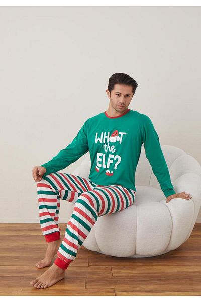 SRN Christmas Pajamas Men – What the Elf
