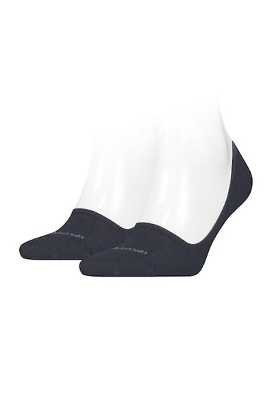 Calvin Klein , Set of very short socks - 2 pairs, Navy Blue, 39-42
